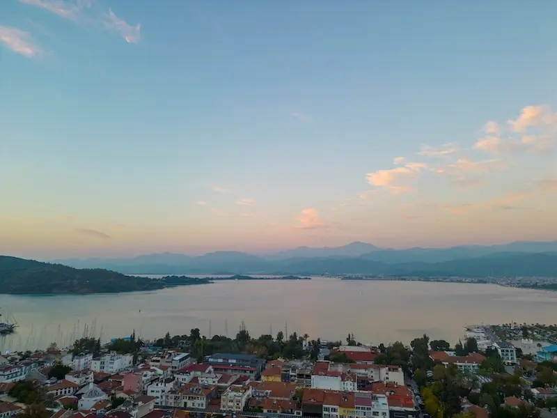Вид на море в Фетхие